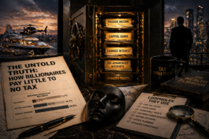 揭开亿万富翁近乎“零税率”的隐秘真相